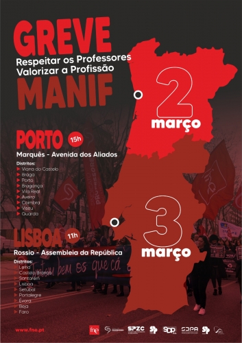 Greve Nacional de Professores e Educadores