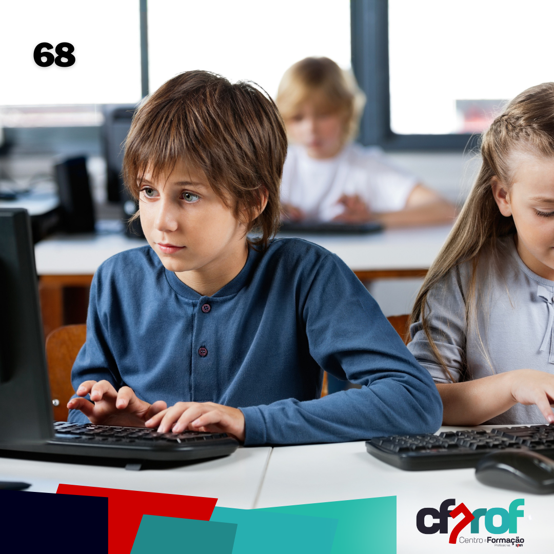 68 - PENSAMENTO COMPUTACIONAL E PROGRAMAÇÃO NO 1.º CICLO DO ENSINO BÁSICO - (Regime E-learning)