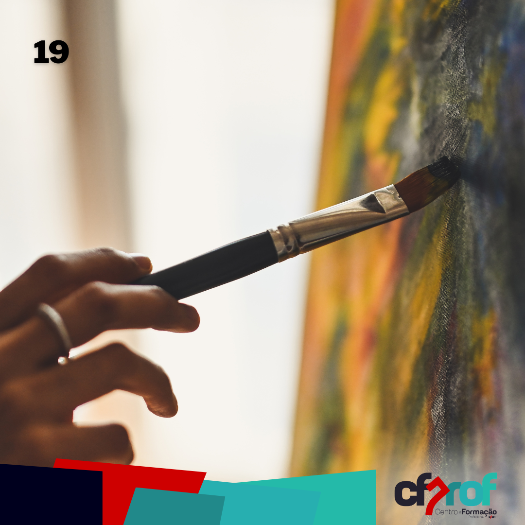 19 - EXPLORAR A CRIATIVIDADE ATRAVÉS DA PINTURA DECORATIVA E DA PAPIETAGEM NO ENSINO BÁSICO - PRESENCIAL