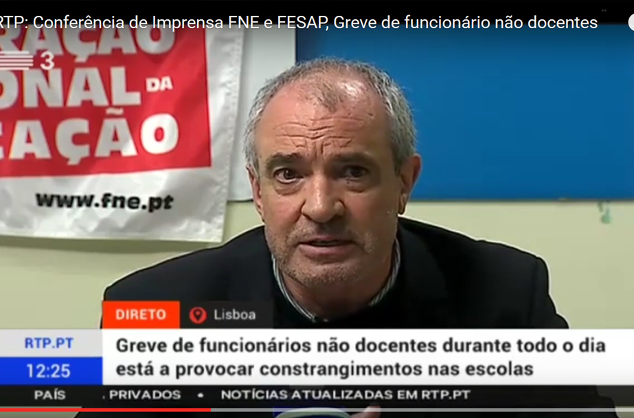 Greve dos Não Docentes