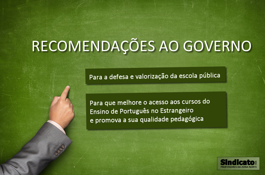 Recomendações ao Governo