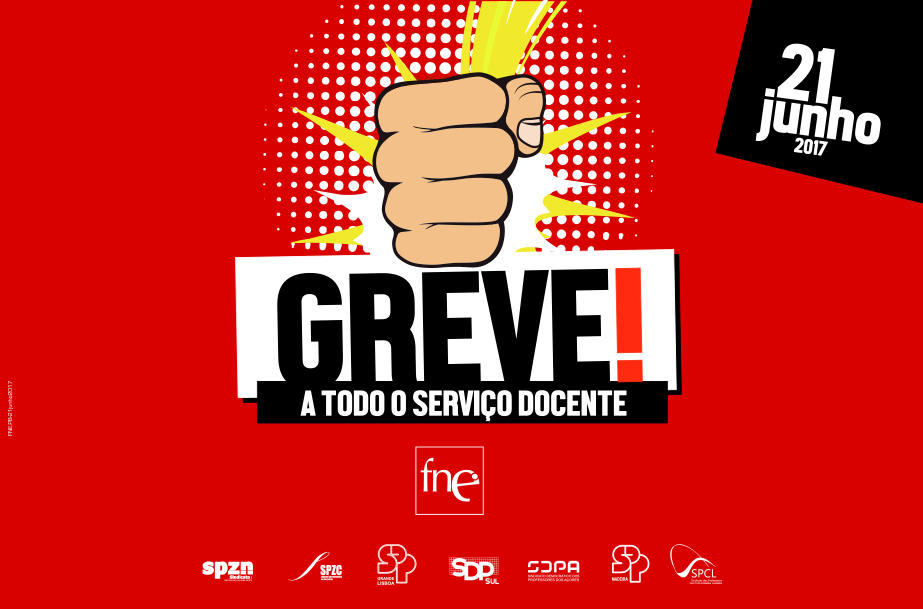 Greve a todo o serviço docente - 21 junho 2017