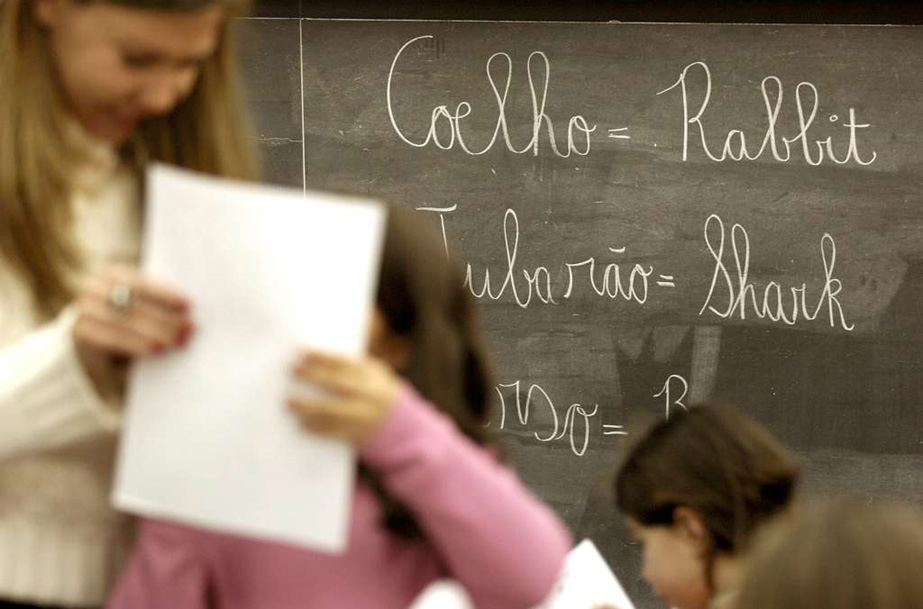 Altera a portaria que regulamenta no ensino de inglês no 1º ciclo