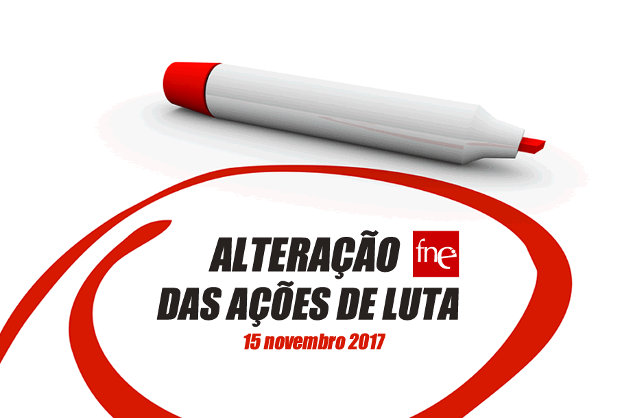 ALTERAÇÃO DAS AÇÕES DE LUTA 