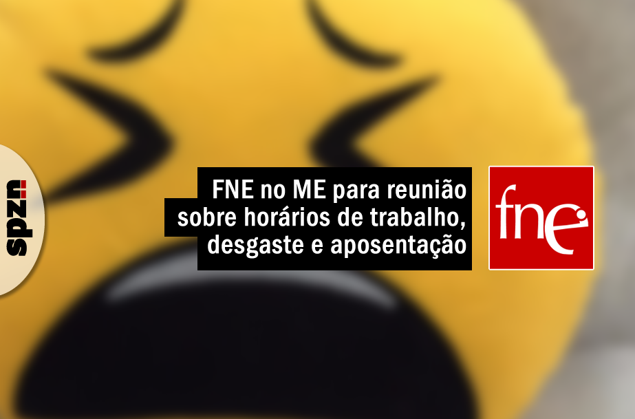 FNE no ME para reunião sobre horários de trabalho, desgaste e aposentação 