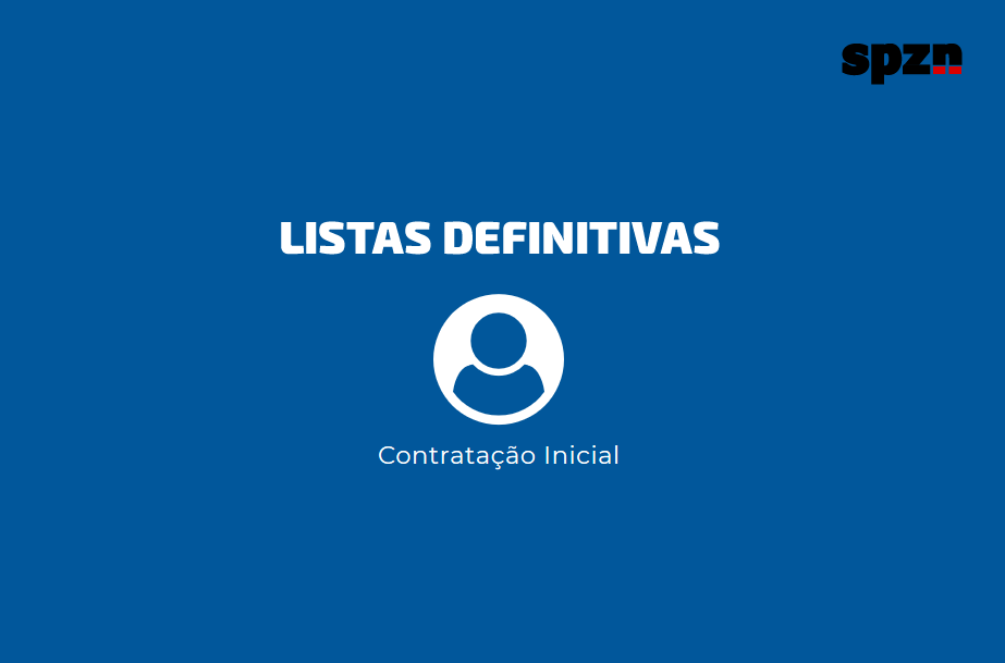 LISTAS DEFINITIVAS  Contratação Inicial - COLOCADOS