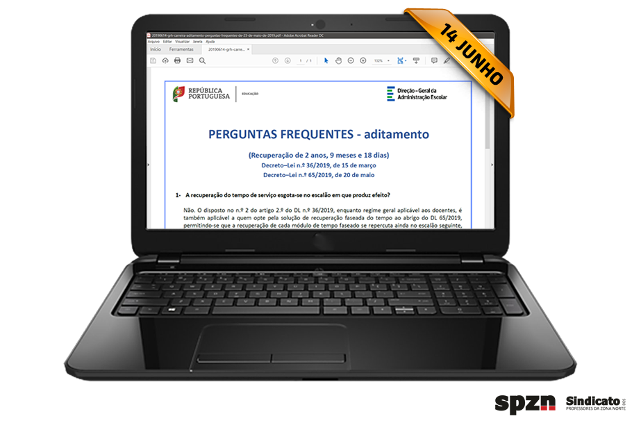 Aditamento às Perguntas Frequentes de 23 de maio de 2019