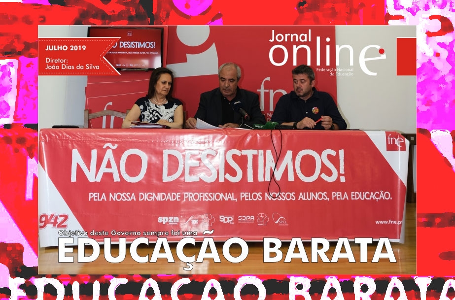 Jornal online FNE - julho 2019