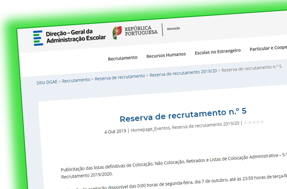 Reserva de recrutamento n.º 5