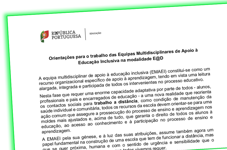 Orientações para o trabalho das equipas multidisciplinares de Apoio à Educação Inclusiva