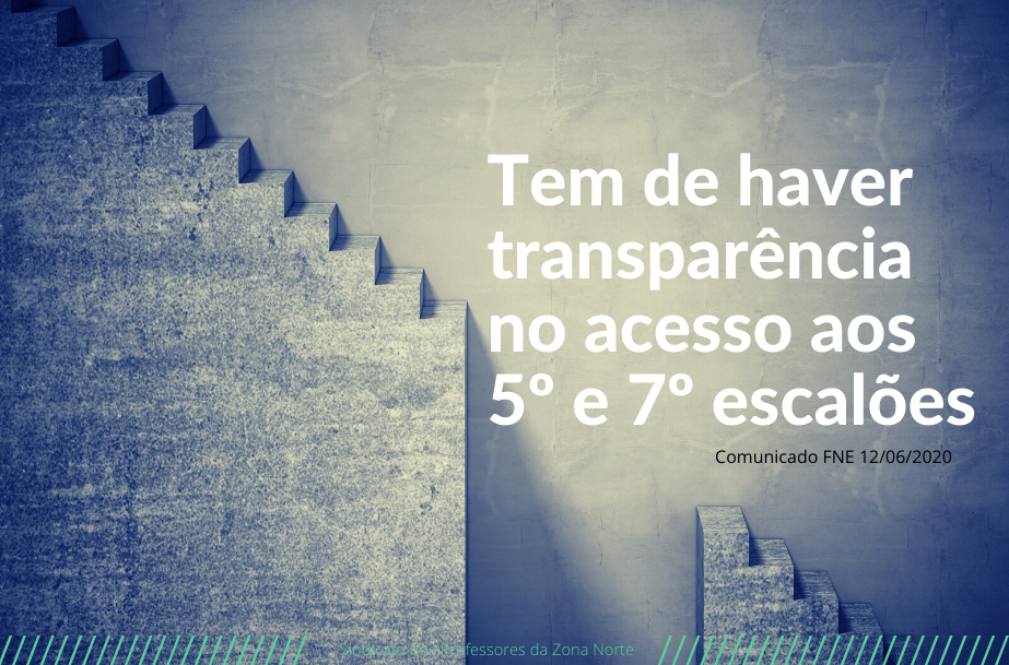 Tem de haver transparência no acesso aos 5º e 7º escalões