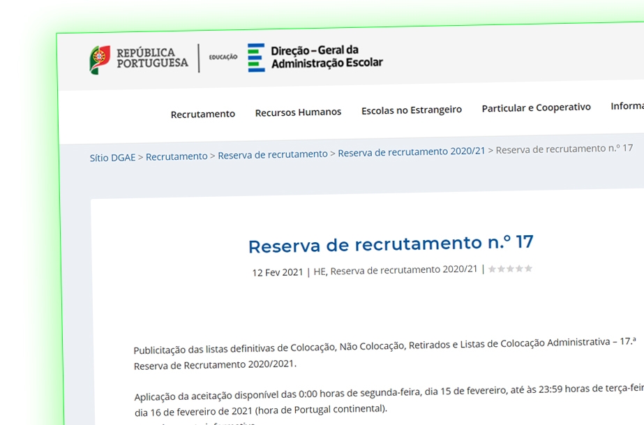 Reserva de recrutamento n.º 17