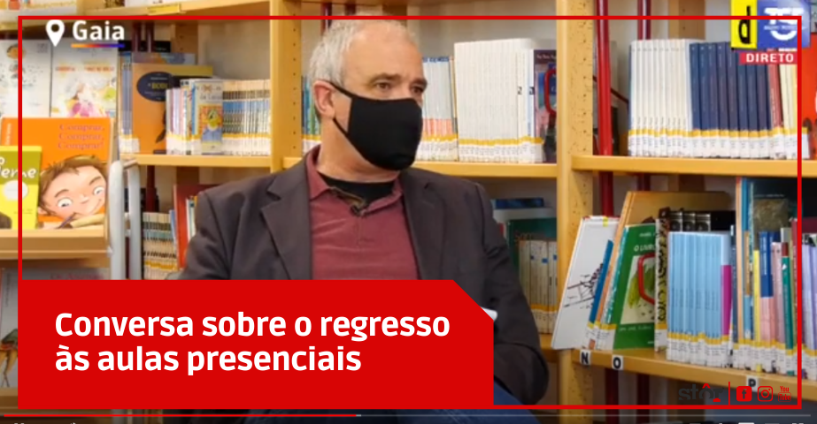 Conversa sobre o regresso às aulas presenciais