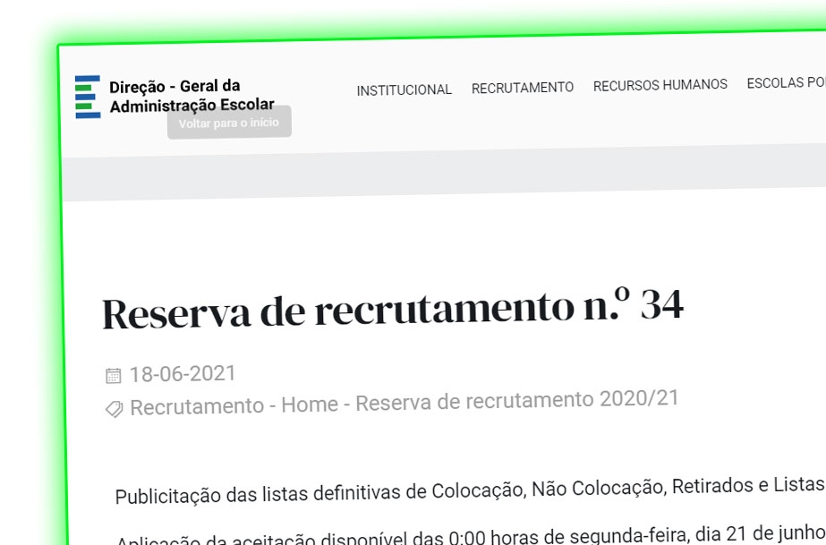 Reserva de recrutamento n.º 34