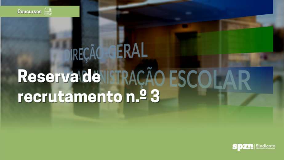 Reserva de recrutamento n.º 3