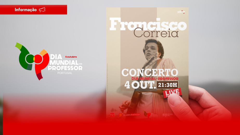 Concerto online do Dia Mundial do Professor