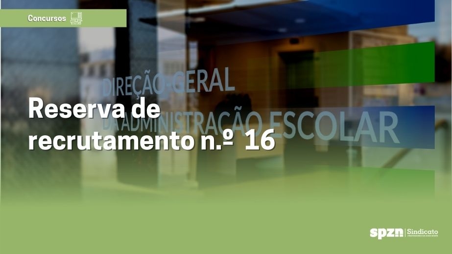 Reserva de recrutamento n.º 16