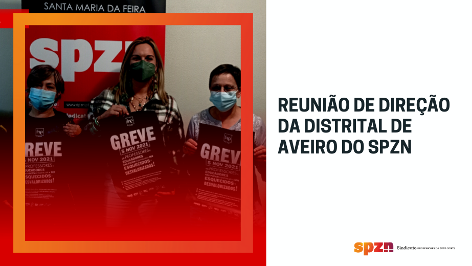 Reunião de direção da Distrital de Aveiro do SPZN