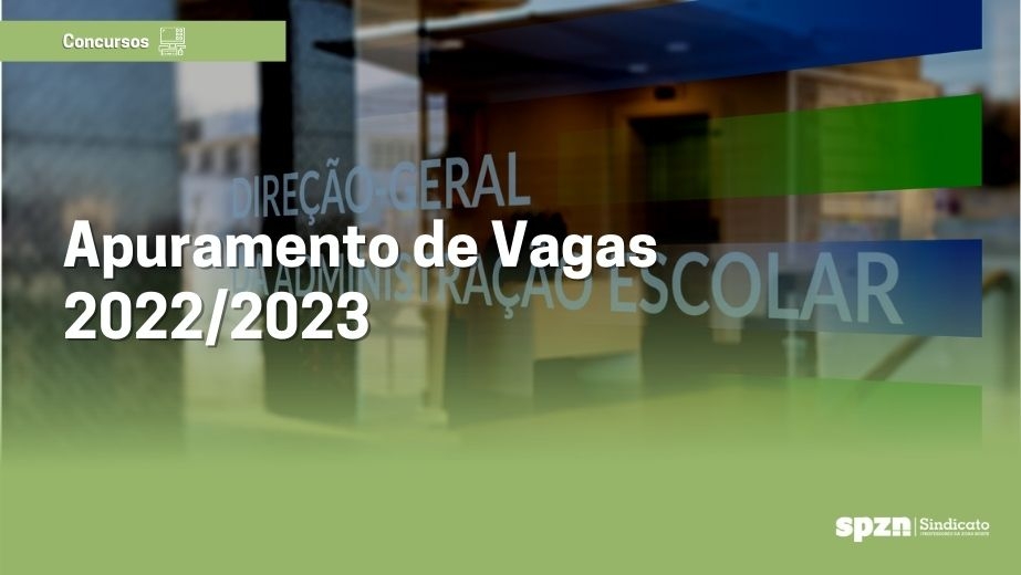 Apuramento de Vagas 2022/2023