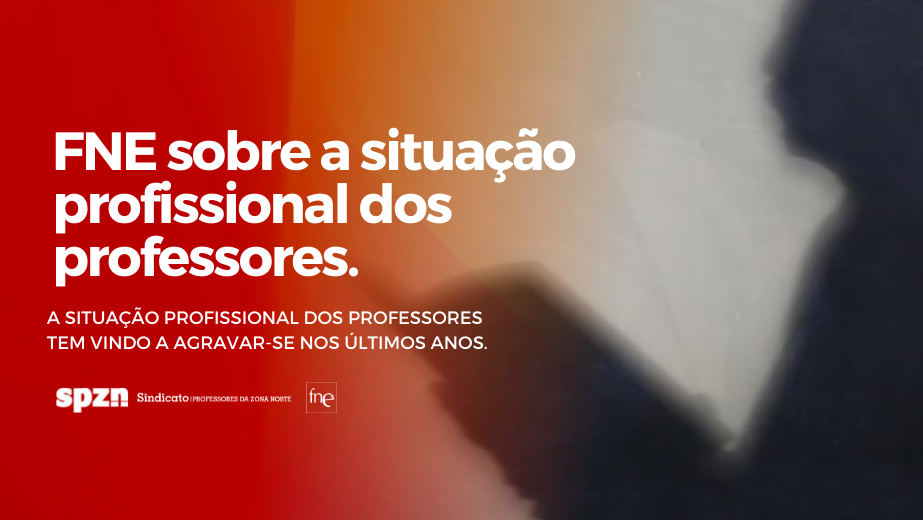 FNE sobre a situação profissional dos professores