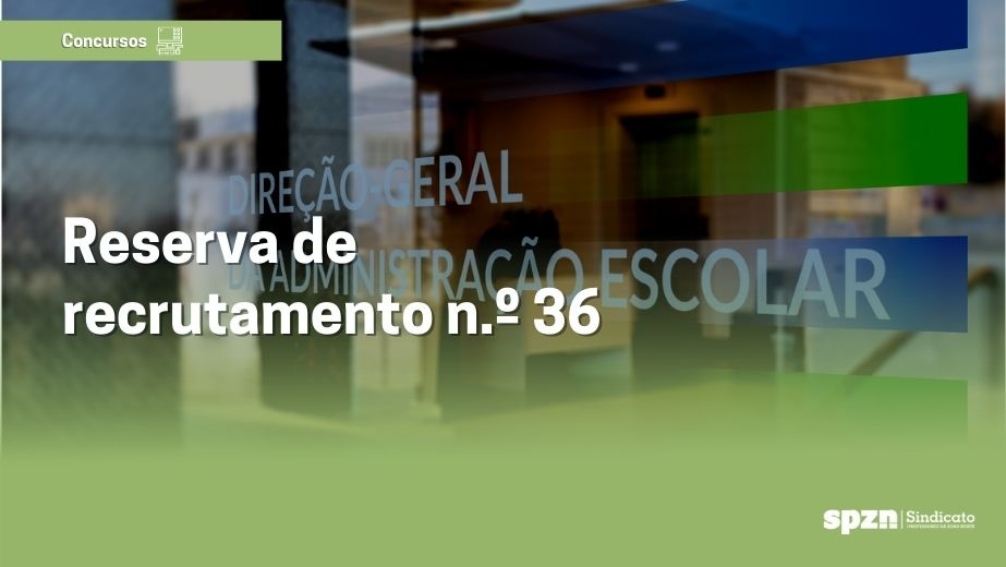 Reserva de recrutamento n.º 36