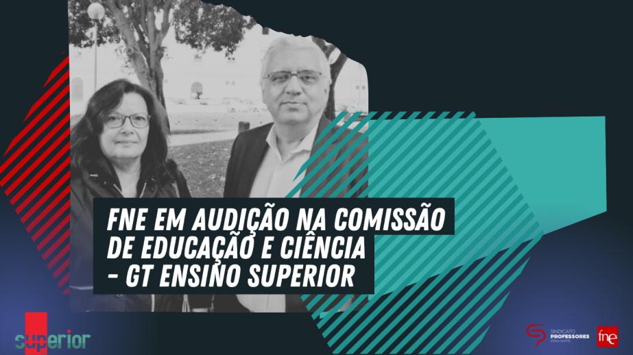 FNE em Audição na Comissão de Educação e Ciência - GT Ensino Superior