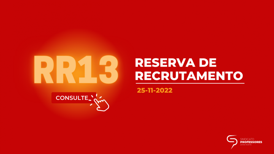 Reserva de Recrutamento n.º 13