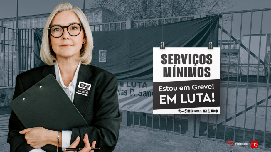 Os serviços mínimos não impedem o direito à greve, nem a continuação da luta. 