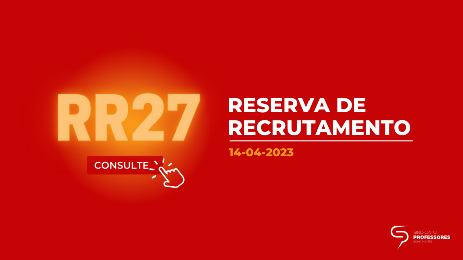 Reserva de Recrutamento n.º 27