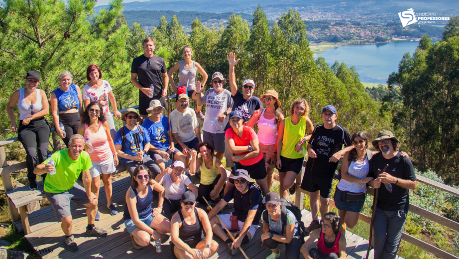 Aposentados na 13.ª etapa dos Caminhos de Santiago