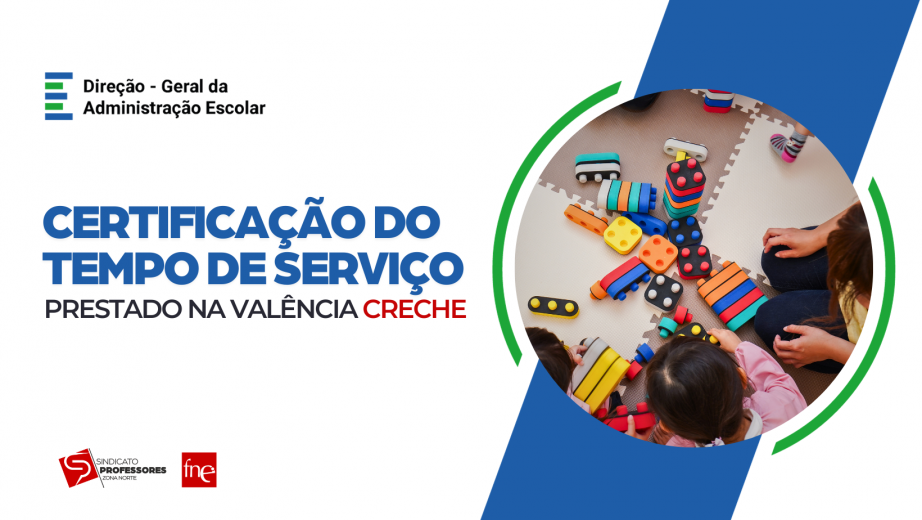 Certificação do Tempo de Serviço - Creches