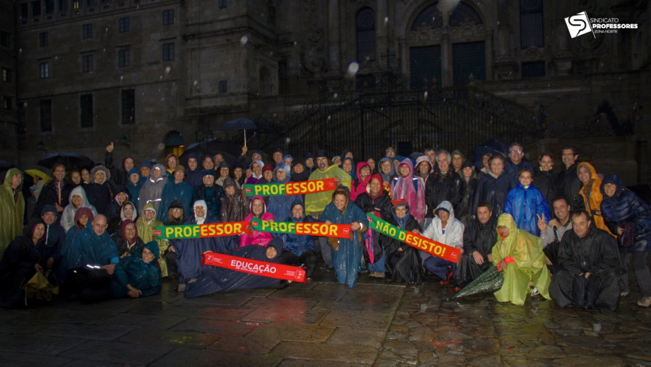Professores Aposentados chegam a Santiago de Compostela