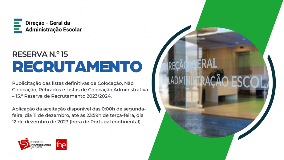 Reserva de Recrutamento  n.º 15