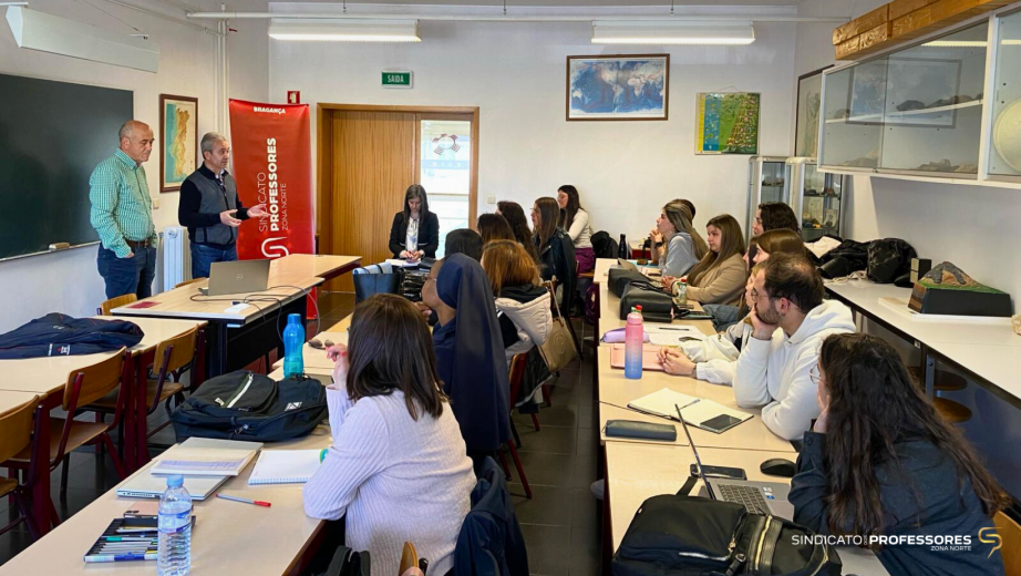 Distrital de Bragança promoveu sessão de esclarecimento com alunos da Escola Superior de Educação