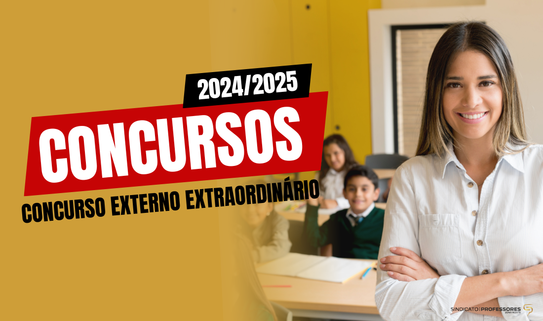 Candidatura – Concurso Externo Extraordinário 2024/2025