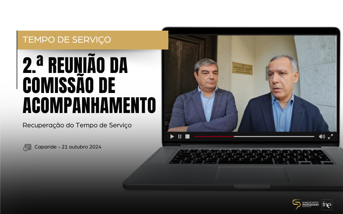 Conclusões da 2ª reunião de acompanhamento da recuperação do tempo de serviço