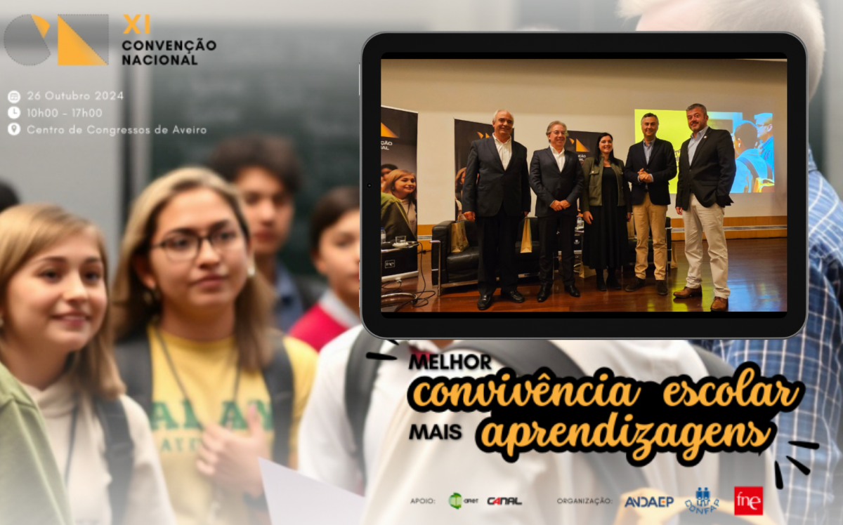 Ministro da Educação na XI Convenção FNE, CONFAP, ANDAEP: “Os alunos têm que ser educados com o respeito pela diferença”