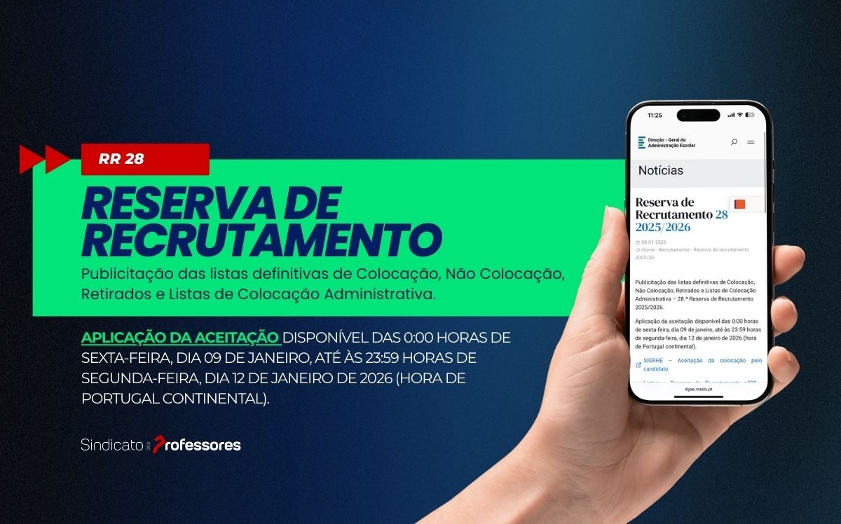 Reserva de Recrutamento 28 2025/2026