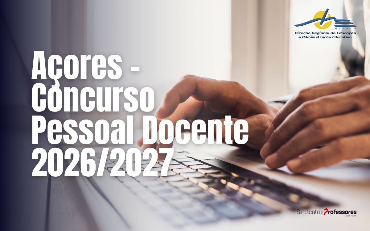 Açores - Concurso Pessoal Docente 2026/2027