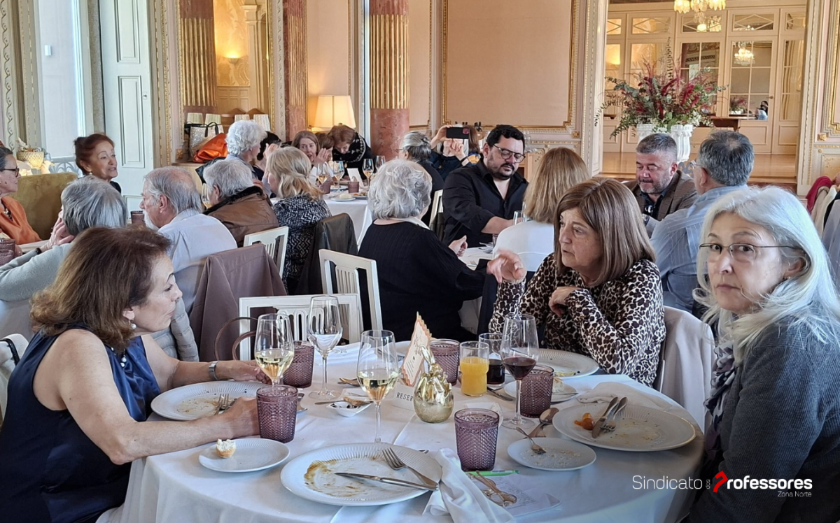 Almoço dos aposentados