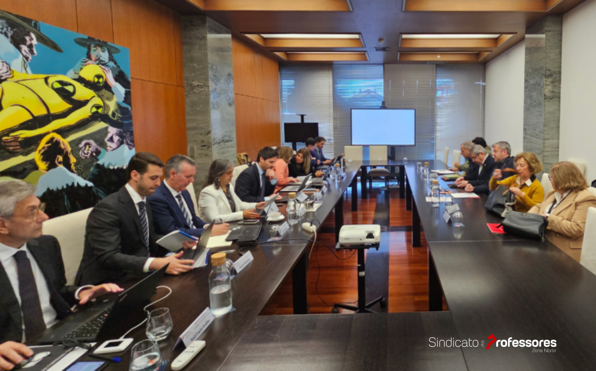 Reunião técnica da FNE com o MECI sobre concursos