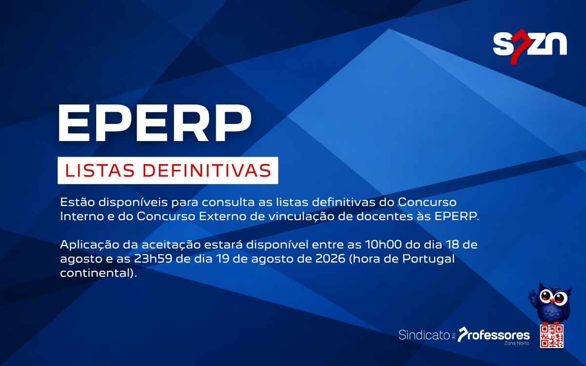 Concursos EPERP - Listas definitivas