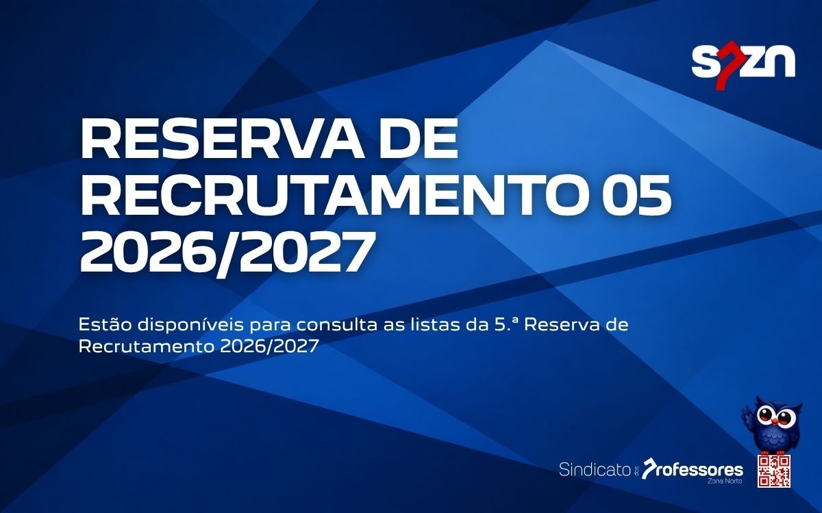 Reserva de Recrutamento 5 – 2026/2027